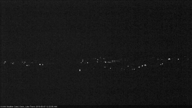Lake Travis webcam, May 6, 2019 11:35 PM CT