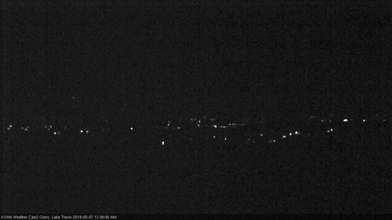 Lake Travis webcam, May 6, 2019 11:40 PM CT