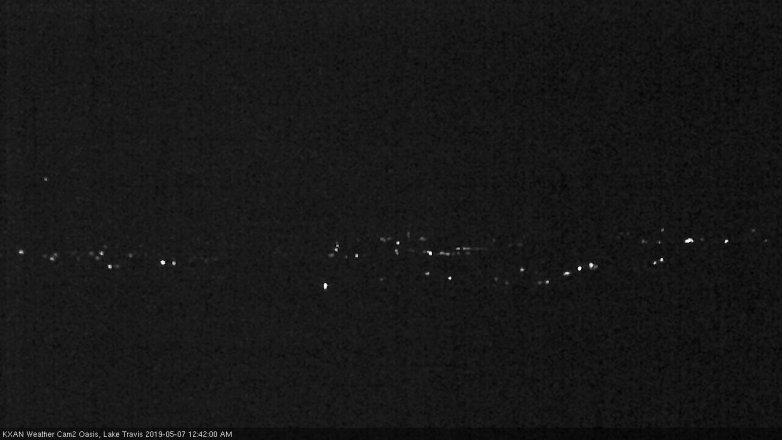 Lake Travis webcam, May 6, 2019 11:45 PM CT