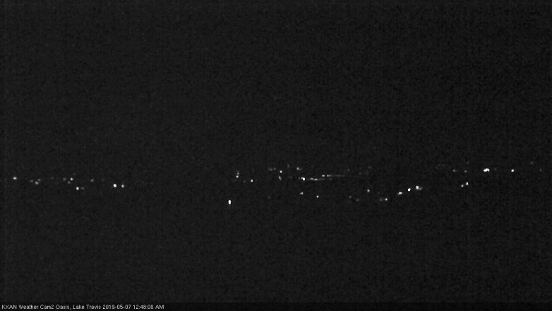 Lake Travis webcam, May 6, 2019 11:50 PM CT