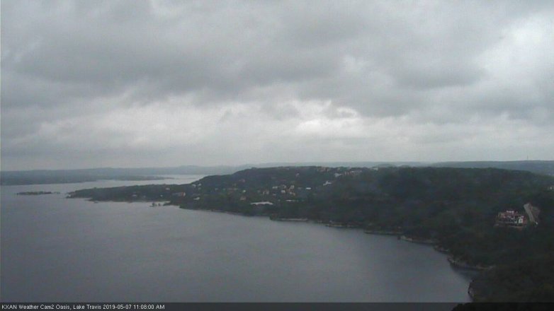 Lake Travis webcam, May 7, 2019 10:10 AM CT