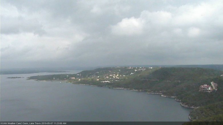Lake Travis webcam, May 7, 2019 10:25 AM CT