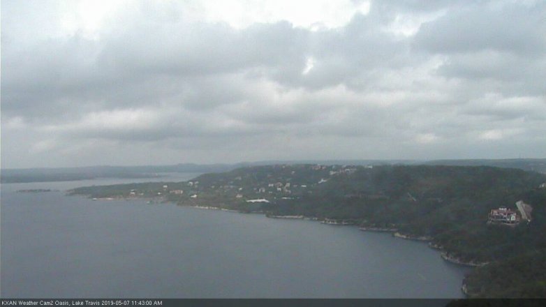 Lake Travis webcam, May 7, 2019 10:45 AM CT
