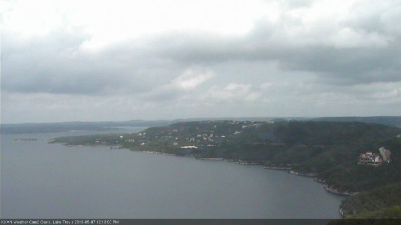 Lake Travis webcam, May 7, 2019 11:15 AM CT
