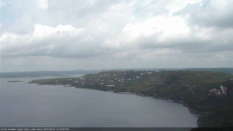 Lake Travis webcam, May 7, 2019 11:20 AM CT