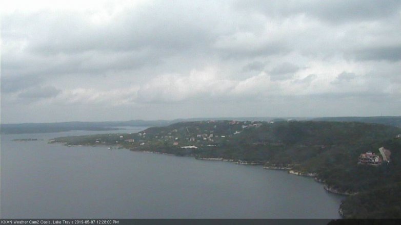 Lake Travis webcam, May 7, 2019 11:30 AM CT