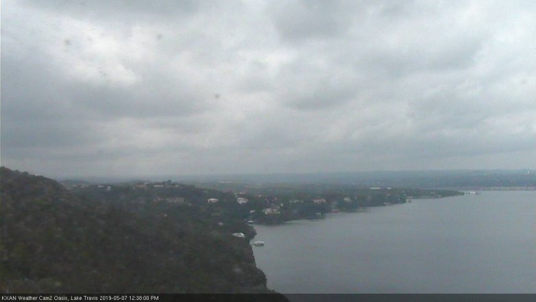 Lake Travis webcam, May 7, 2019 11:40 AM CT