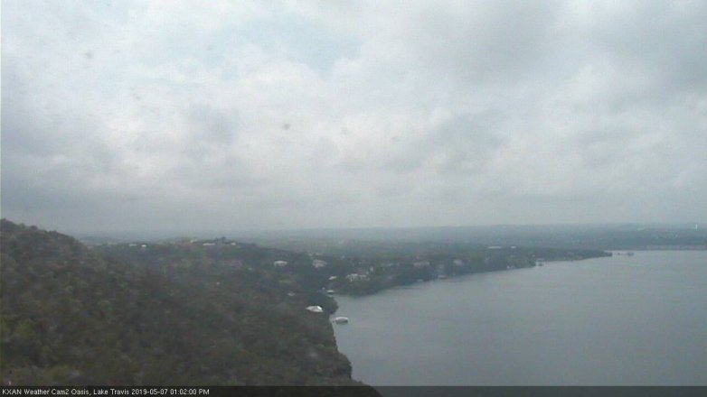 Lake Travis webcam, May 7, 2019 12:05 PM CT