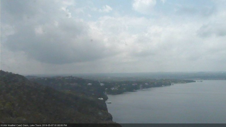 Lake Travis webcam, May 7, 2019 12:10 PM CT
