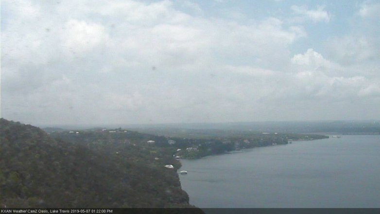 Lake Travis webcam, May 7, 2019 12:25 PM CT