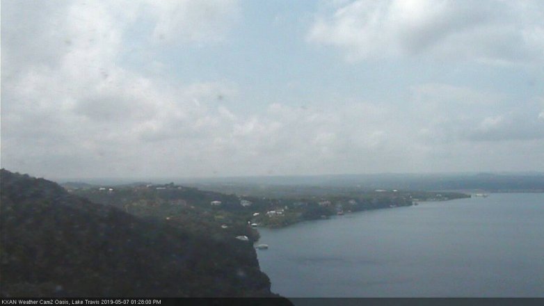 Lake Travis webcam, May 7, 2019 12:30 PM CT