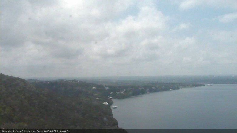 Lake Travis webcam, May 7, 2019 12:35 PM CT