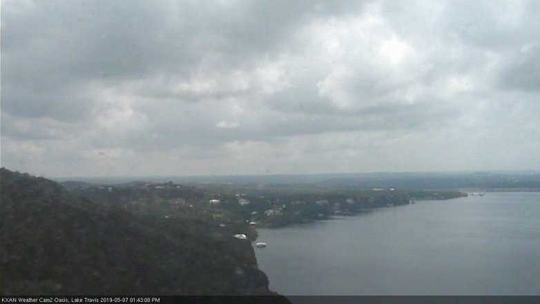 Lake Travis webcam, May 7, 2019 12:45 PM CT