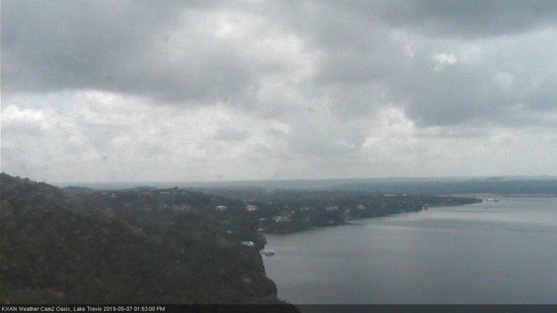Lake Travis webcam, May 7, 2019 12:55 PM CT