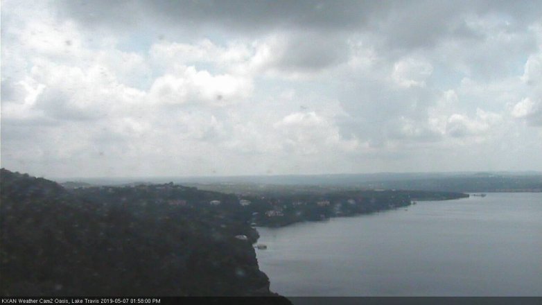 Lake Travis webcam, May 7, 2019 1:00 PM CT