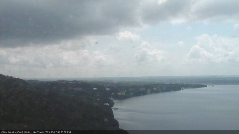 Lake Travis webcam, May 7, 2019 1:10 PM CT