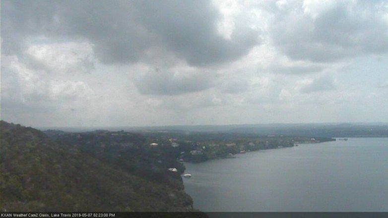 Lake Travis webcam, May 7, 2019 1:25 PM CT