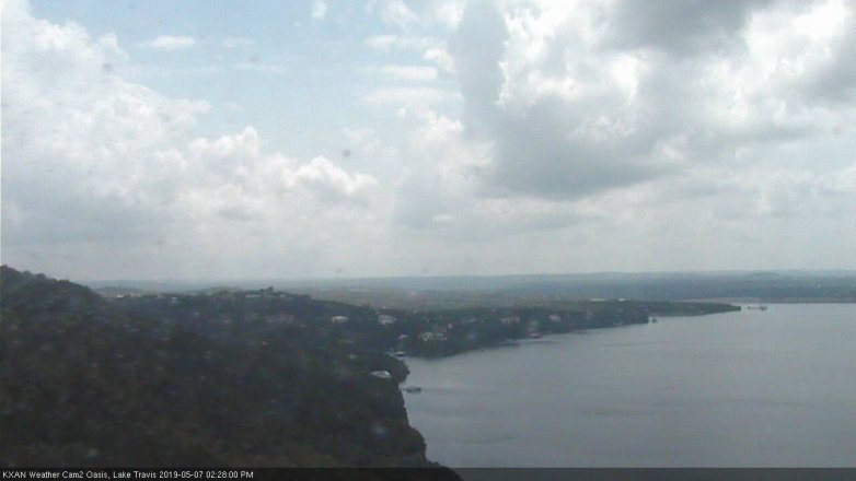 Lake Travis webcam, May 7, 2019 1:30 PM CT
