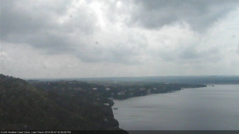 Lake Travis webcam, May 7, 2019 2:00 PM CT