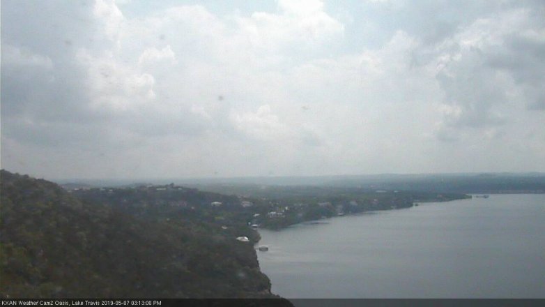 Lake Travis webcam, May 7, 2019 2:15 PM CT