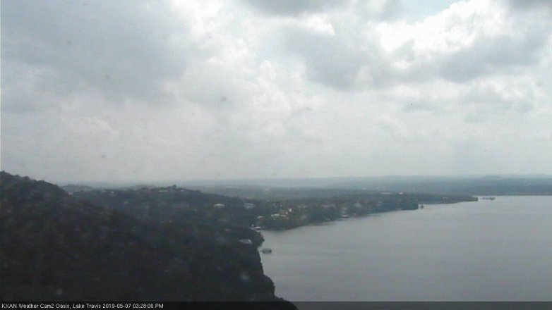 Lake Travis webcam, May 7, 2019 2:30 PM CT