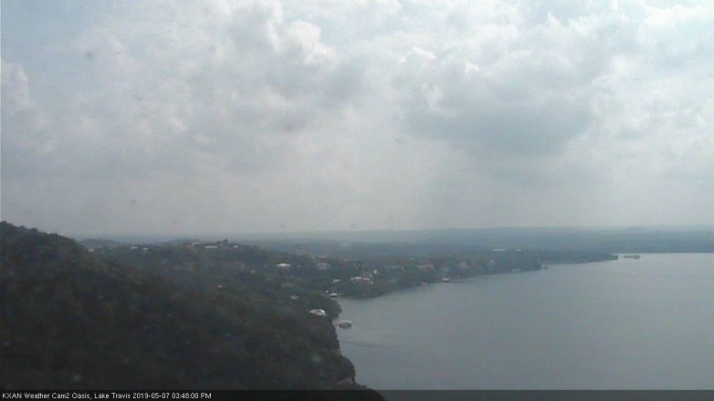 Lake Travis webcam, May 7, 2019 2:50 PM CT