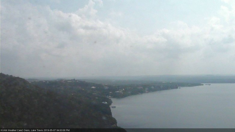 Lake Travis webcam, May 7, 2019 3:05 PM CT