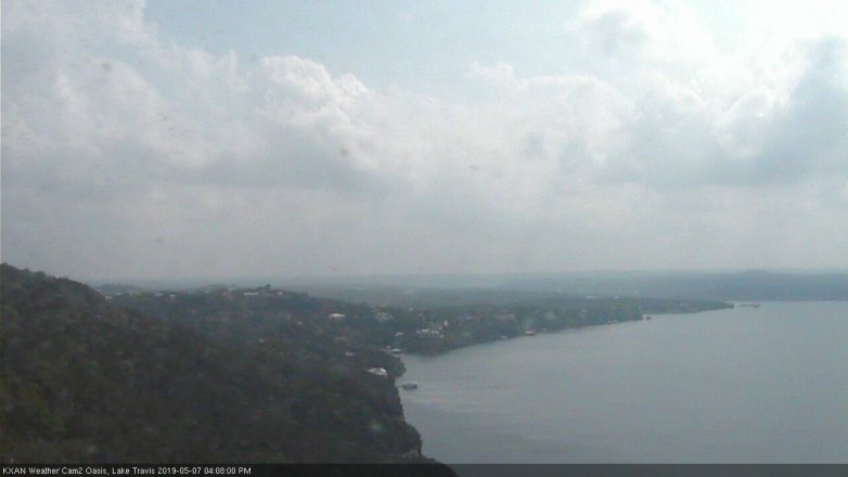 Lake Travis webcam, May 7, 2019 3:10 PM CT