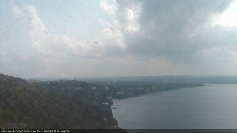 Lake Travis webcam, May 7, 2019 3:20 PM CT