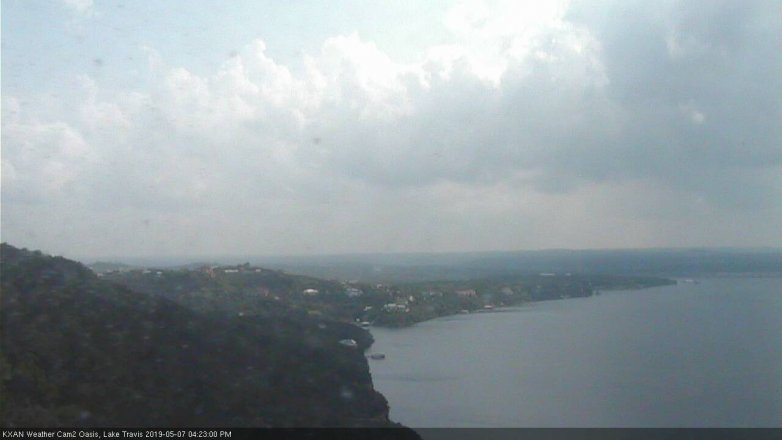 Lake Travis webcam, May 7, 2019 3:25 PM CT