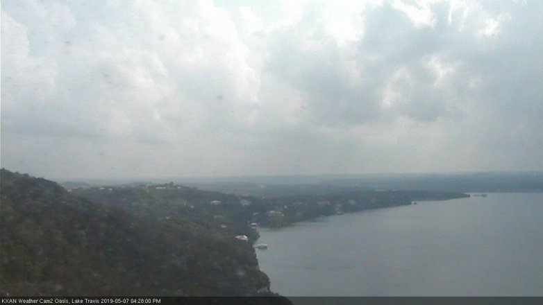 Lake Travis webcam, May 7, 2019 3:30 PM CT