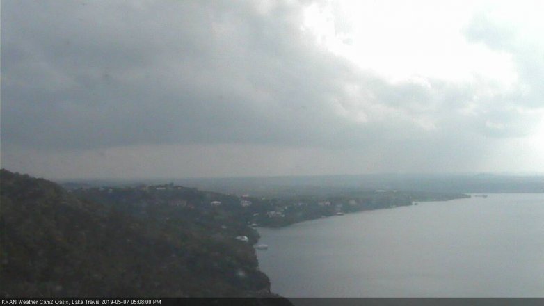 Lake Travis webcam, May 7, 2019 4:10 PM CT