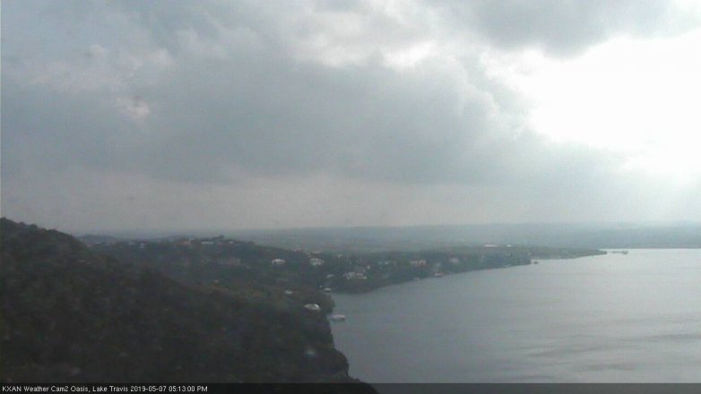Lake Travis webcam, May 7, 2019 4:15 PM CT