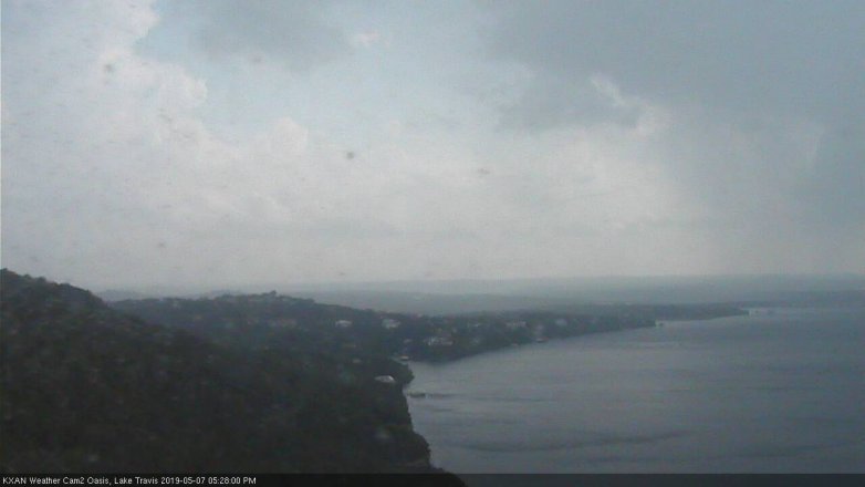 Lake Travis webcam, May 7, 2019 4:30 PM CT