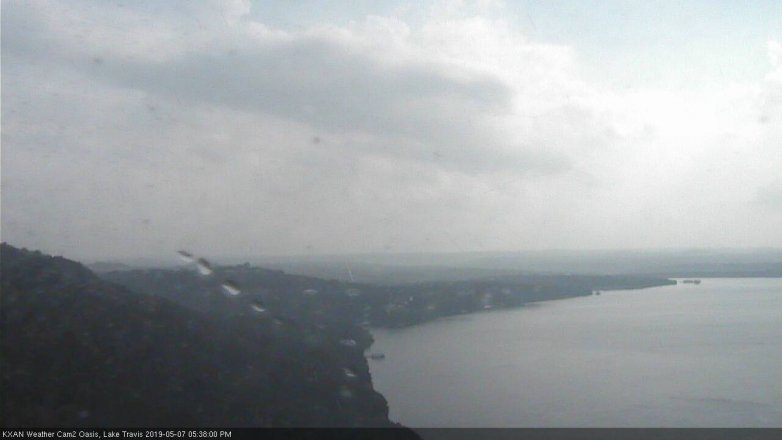 Lake Travis webcam, May 7, 2019 4:40 PM CT