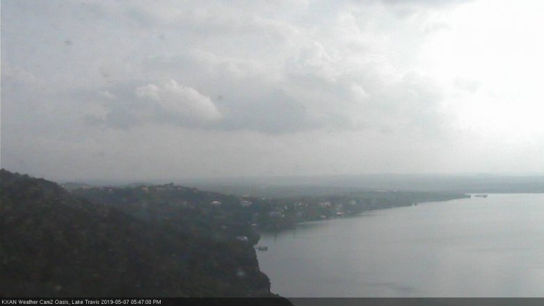 Lake Travis webcam, May 7, 2019 4:50 PM CT