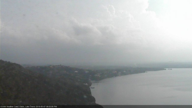 Lake Travis webcam, May 7, 2019 5:05 PM CT