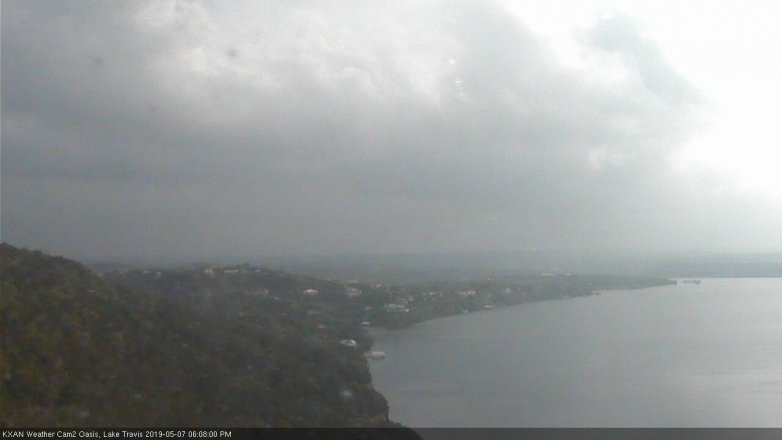 Lake Travis webcam, May 7, 2019 5:10 PM CT