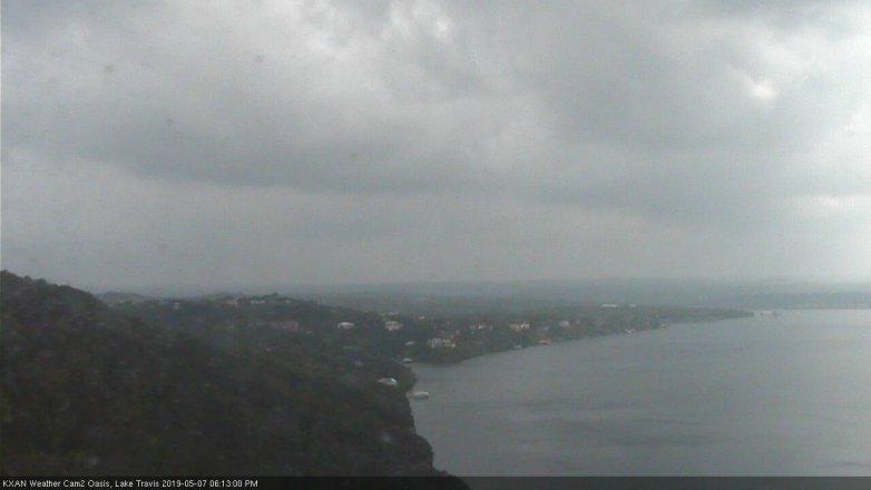 Lake Travis webcam, May 7, 2019 5:15 PM CT