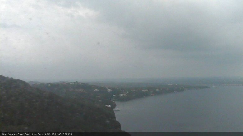 Lake Travis webcam, May 7, 2019 5:20 PM CT