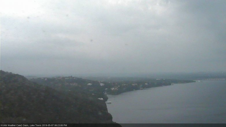 Lake Travis webcam, May 7, 2019 5:25 PM CT