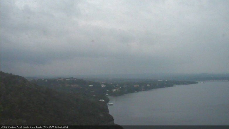 Lake Travis webcam, May 7, 2019 5:30 PM CT