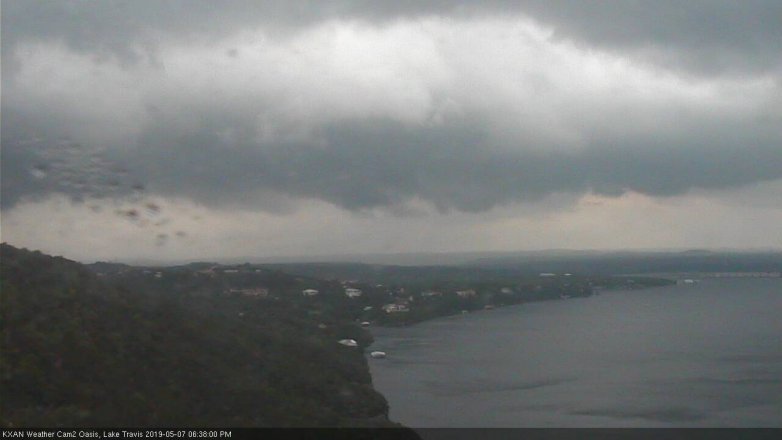 Lake Travis webcam, May 7, 2019 5:40 PM CT