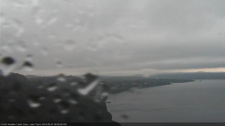 Lake Travis webcam, May 7, 2019 6:00 PM CT