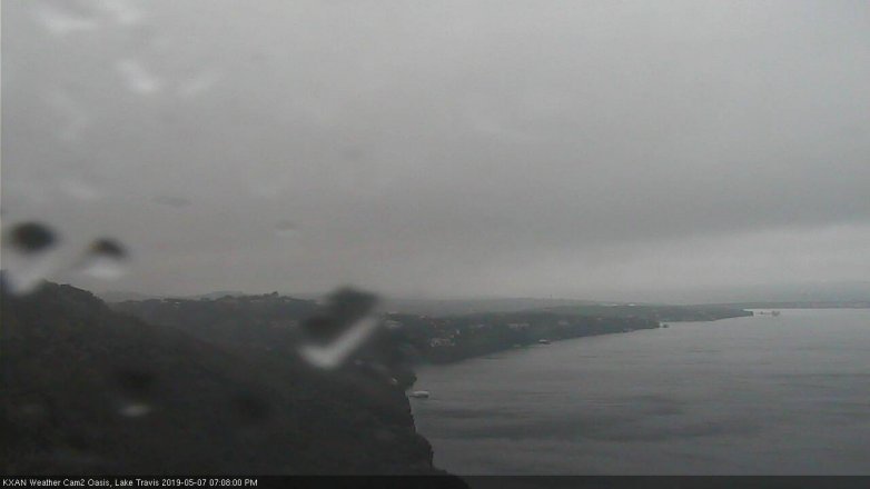 Lake Travis webcam, May 7, 2019 6:10 PM CT