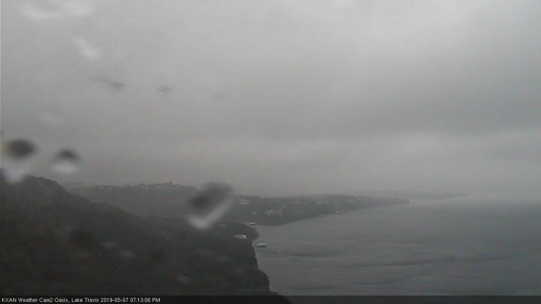 Lake Travis webcam, May 7, 2019 6:15 PM CT