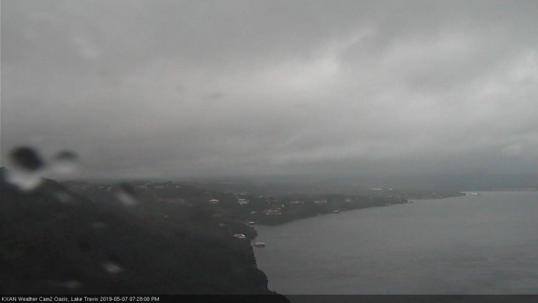 Lake Travis webcam, May 7, 2019 6:30 PM CT