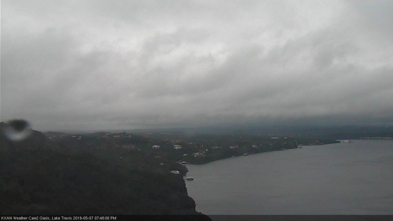 Lake Travis webcam, May 7, 2019 6:50 PM CT