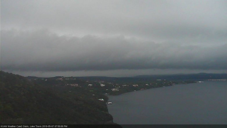 Lake Travis webcam, May 7, 2019 7:00 PM CT