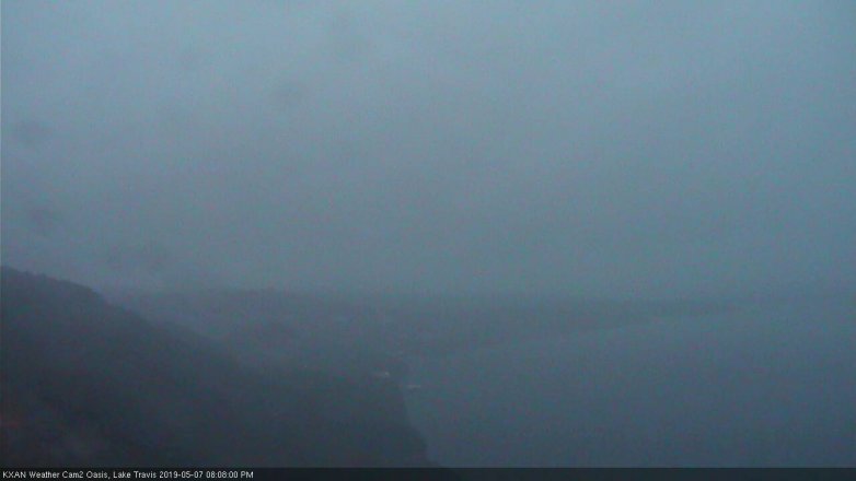 Lake Travis webcam, May 7, 2019 7:10 PM CT